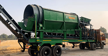Mobile Trommel Screen separator manufacturers