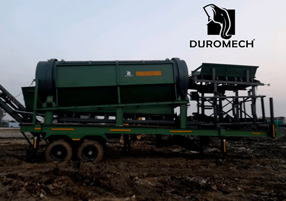 MOBILE TROMMEL SCREEN manufacturers in delhi