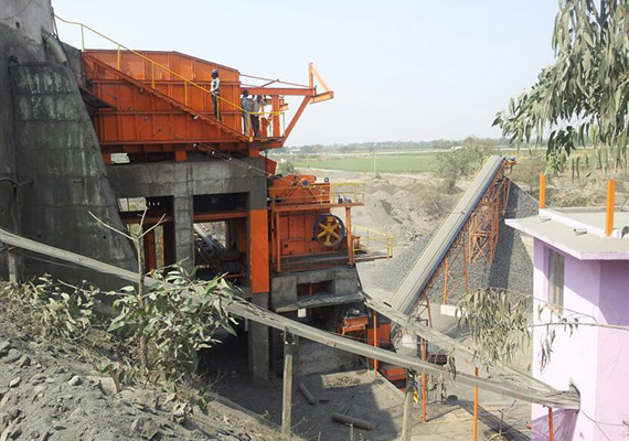 c&d waste recycling plant in delhi burari