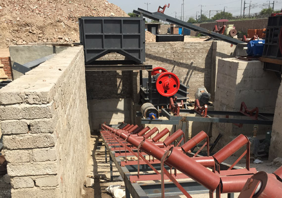 c&d waste recycling plant in delhi burari